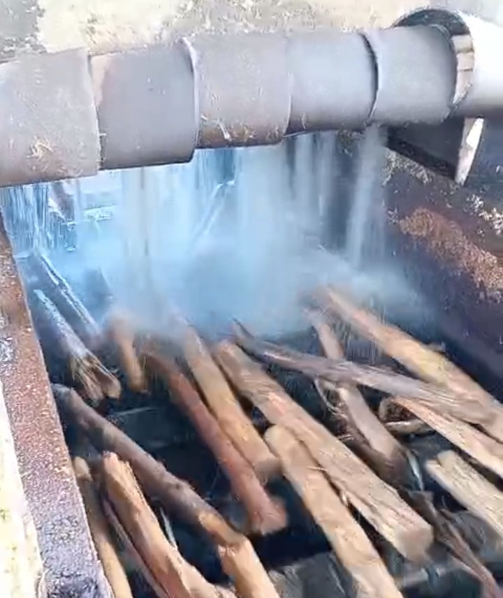 log washing