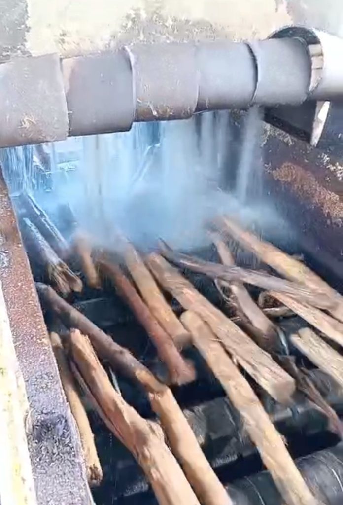 log washing